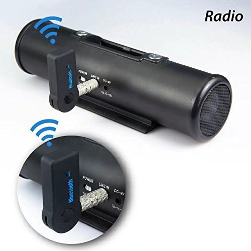 Receptor Bluetooth Portatil 0.138 in Adaptador Musica Io