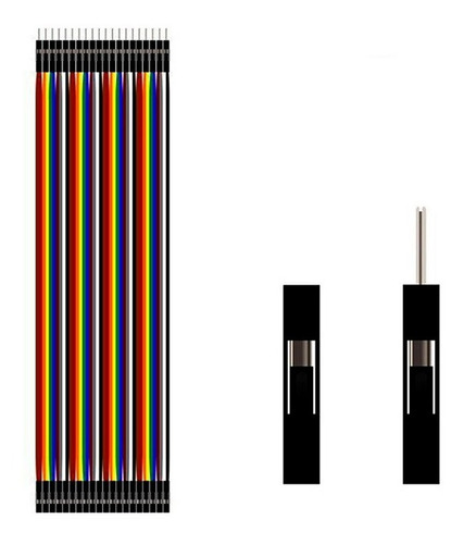 480 Cables Jumpers Dupont Mixto H-h M-m H-m 30cm Protoboard