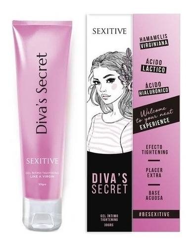 Gel Intimo Diva´s Secret Sexitive Sedoso Hidratante