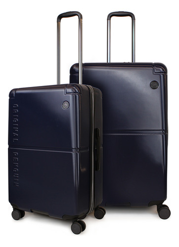 Pack 2 Maletas M+l Roma Azul 20y23kg Penguin