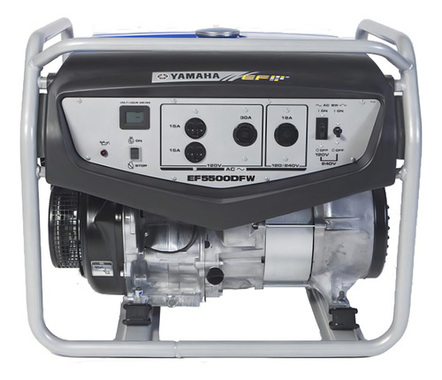 Generador portátil Yamaha EF5500DFW 5.5 kW monofásico 120V/240V