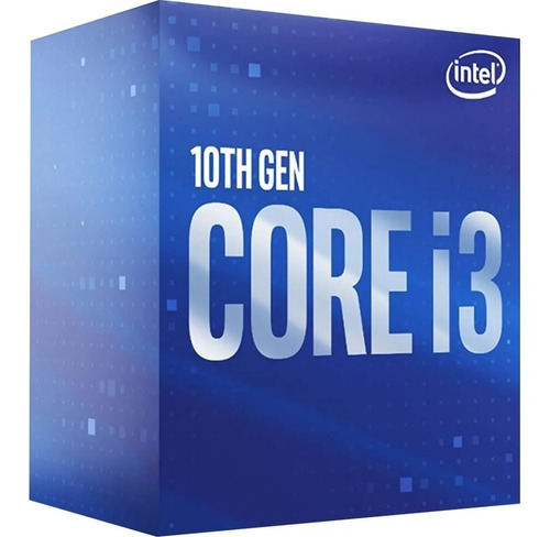 Processador Intel Core I3 10100 Bx8070110100 3.6ghz 10ª Ger