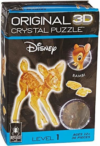 Original Puzzle 3d De Cristal - Bambi