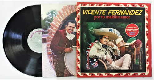 Vicente Fernandez Por Tu Maldito Amor Lp De Usa Como Nuevo