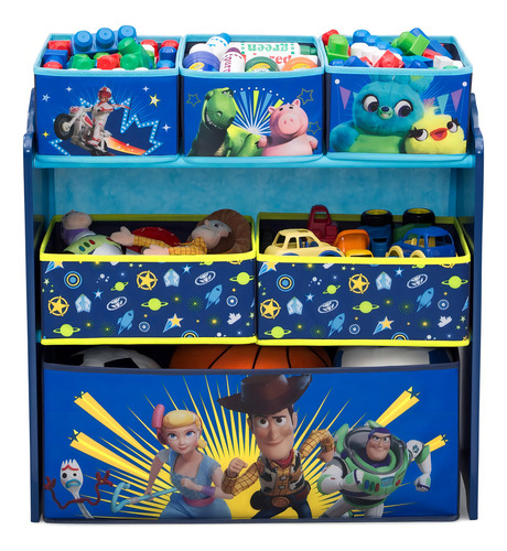 Delta Organizador De Almacenamiento De Juguetes De 6 Cubos. Color Toy Story 4
