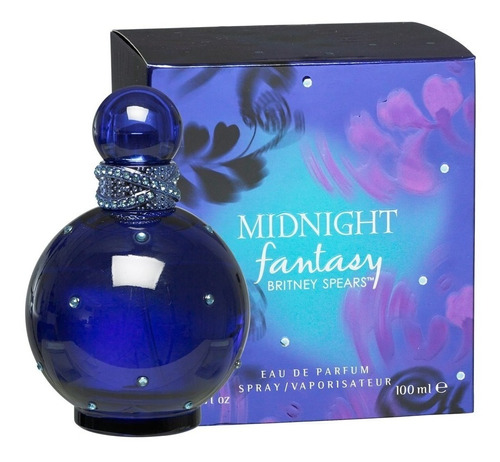 Perfume Midnight Fantasy Britney Spears 100 Ml Para Dama