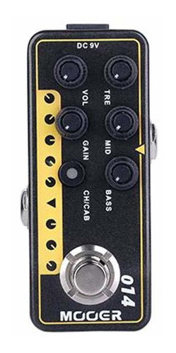 Mooer Micro Preamp 014 Pedal Para Taxis