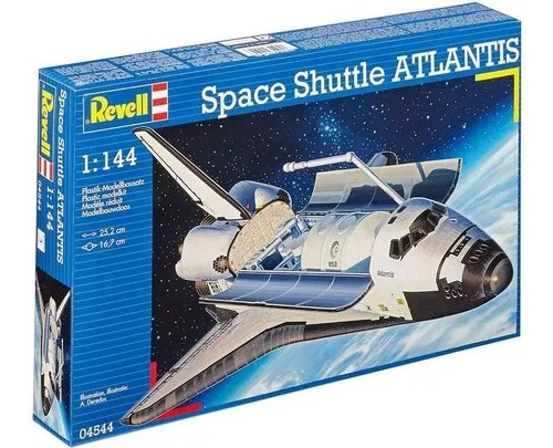 Revell 1:144 Space Shuttle Atlantis 04544 Milou