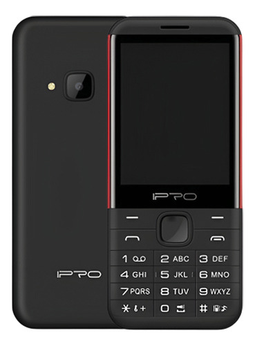 Celular Para Mayores Teclas Y Pantalla Grande 4g Ipro K3 Mp3 Negro
