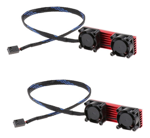 2x M.2 Ngff Nvme 2280 Pcie Ssd Disipador De Calor Aleta De