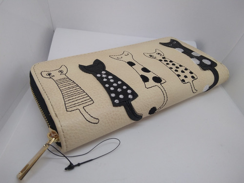 Billetera Mujer Gatitos Luxuryba