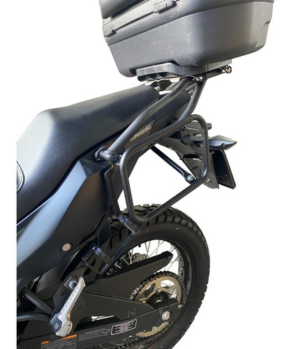 Afastador De Alforge Kawasaki Versys 300 2018-2023 Cor Preto