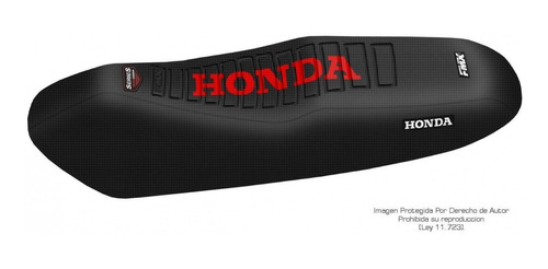 Funda De Asiento Honda Pop Antideslizante Modelo Series Fmx Covers Tech Fundasmoto Bernal Linea Premium