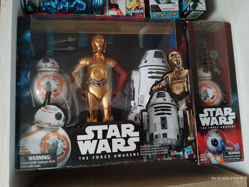 Star Wars The Force Awakens 12 PuLG  3-pack Bb8 C-3po Ro-4lo
