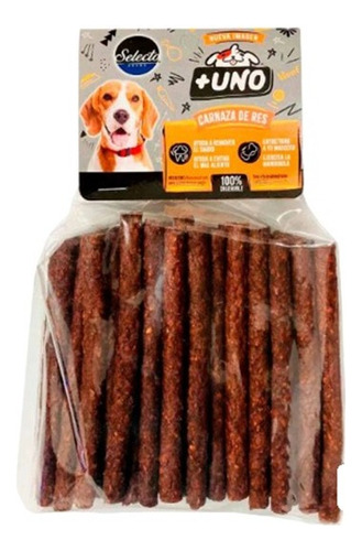 Barritas De Carnaza Res Para Perro Snacks 15 Pzas