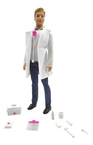 Imagen 2 de 3 de Poppi Men Doll Thiago Doctor