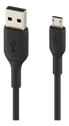 Imagen 1 de 5 de Cable Belkin Cab005bt1m Usb-a A Micro Usb 1 Metro