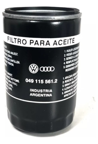 Filtro Aceite Gol Power 2003 2004 2005 1.6 Audi Original