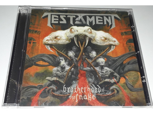 Testament - Brotherhood Of The Snake (cd Lacrado) 