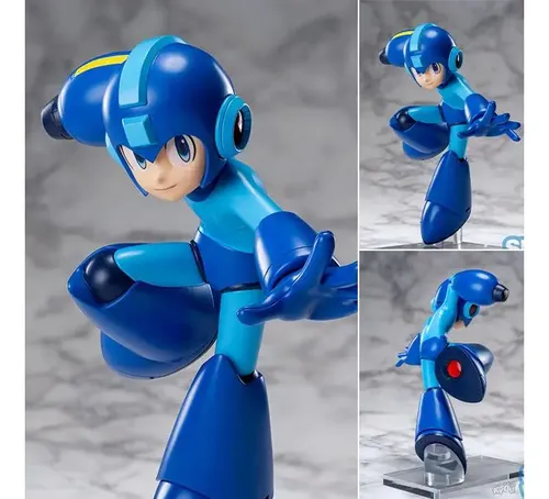 Megaman Rockman 19 Cm Action Figure Sega Luminasta Original
