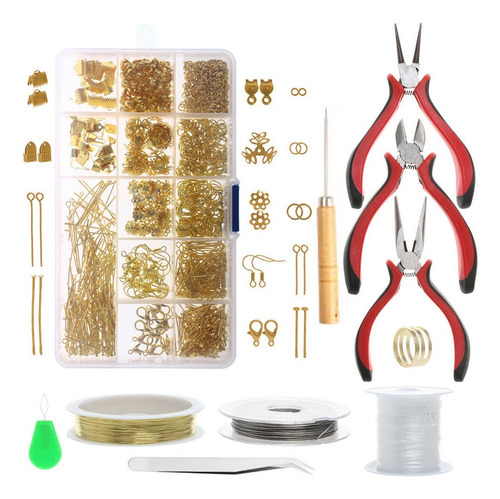 Set Completo 1010pcs Accesorios Joyería Diy Pendiente