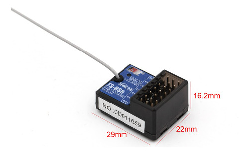 Receptor Flysky Fs-bs6 De 6 Canales Con Sistema De