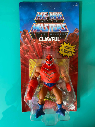 Clawful Origins Nueva He Man Masters Of The Universe (Usado)