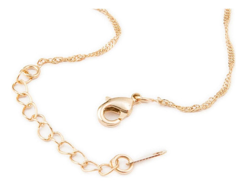 Collar Oval Cristo Tritono Y Zirconia Chapa De Oro 18k Color Dorado