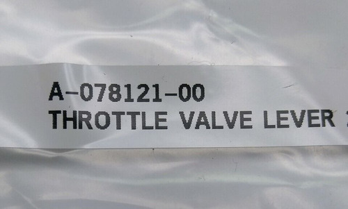 New Fuji A-078121-00 Throttle Valve Lever, For Fv-7-2m Ssb