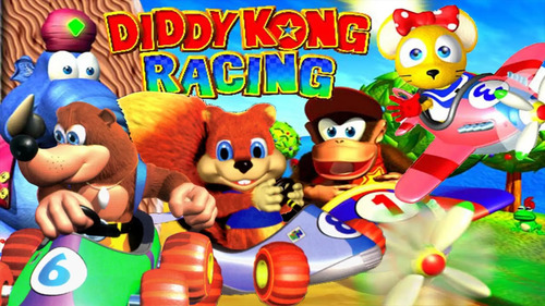 Didi Kong Racing 64 Nuevo Con Caja