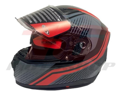 Casco Avx Fs 818 Integral Doble Visor Motoshop16