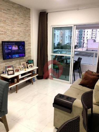 Imagem 12 de 25 de Apartamento Com 2 Dormitórios À Venda, 60 M² Por R$ 323.000 - Ocian - Praia Grande/sp - Ap3338