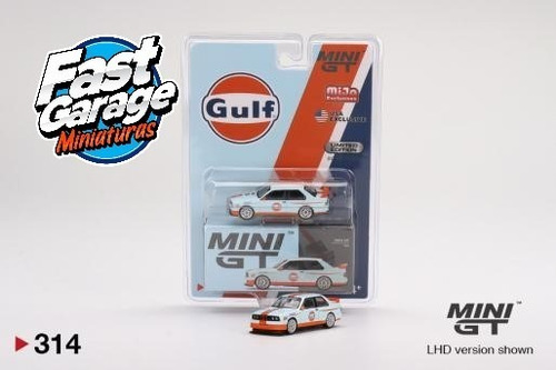 Bmw M3 E30 Gulf Mijo Exclusive - Mini Gt 1/64