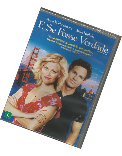 E Se Fosse Verdade Com Reese Witherspoon Dvd Lacrado