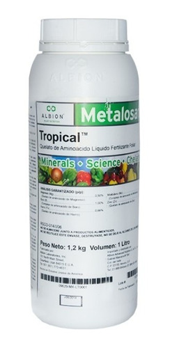 Metalosate Tropical Fertilizante Foliar