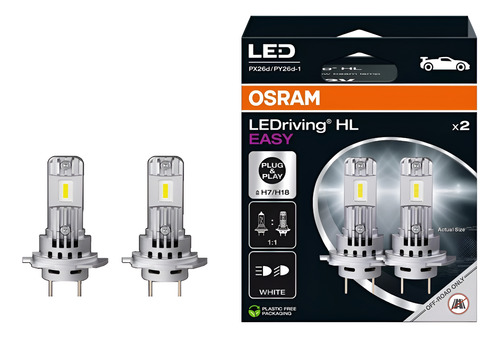 Foco Automotriz H7 H18 Led Hl Easy