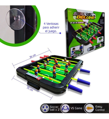 Futbolito Mesa Futbol Juegos Jugueteria Didactico