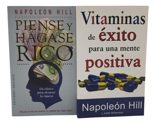 Piense Y Hágase Rico + Vitaminas De Éxito - Napoleón Hill