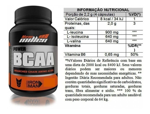 Bcaa Premium Series 240 Tabletes New Miller