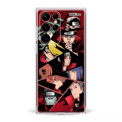 Capinha para celular Naruto - Nuvens Akatsuki