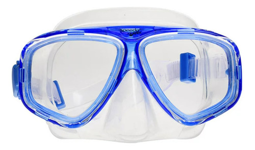 Goggles Speedo Azul Jr Adventure Mask Natación 7530333430