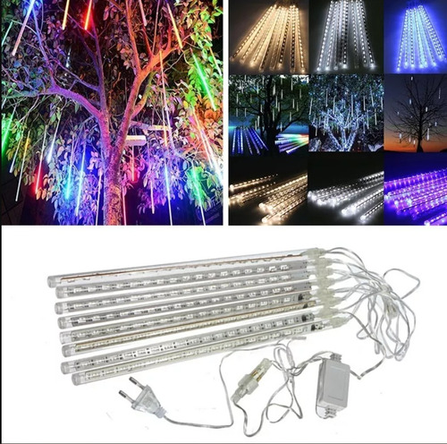 Luces Led Tipo Lagrima Decoración Navidad 30 Cm Rf M30r