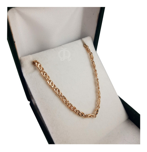 Pulsera Oro 18k Hombre Mujer Juliana 3mm Garantia