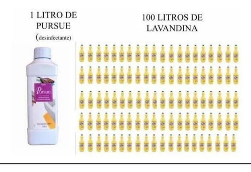Imagen 3 de 3 de Desinfectante Amonio Cuaternario Concentrado Pursue