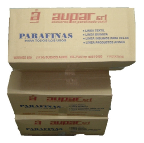 Imagen 3 de 6 de Parafina =ypf Para Velas X Kg Y Xcaja Asesoramiento E Insumo