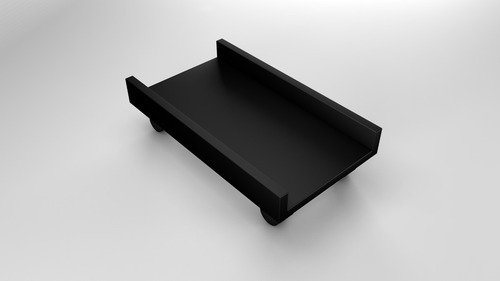 Imagen 7 de 8 de Carro Porta Cpu Negro
