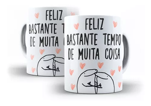 Caneca Flork meme/ Alça de coração / presente de aniversário / você já tem  30