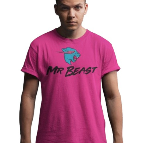 Remera Estampada De Mr Beast