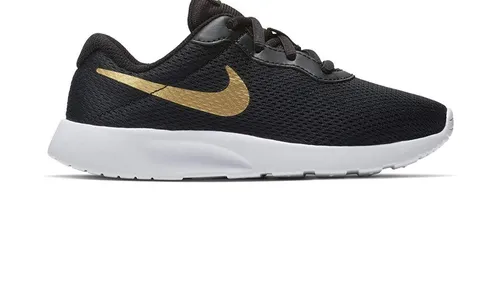 Tenis Nike Tanjun Negro dorado 818382 016