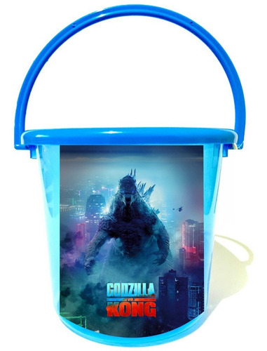 60 Cubeta Dulcero Godzilla Vs Kong Fiestas Infantiles Bolos 